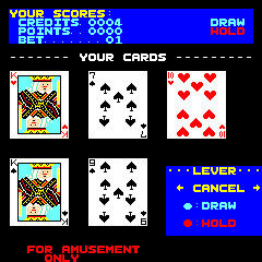 Lucky Poker (c) 02/1981 Data East