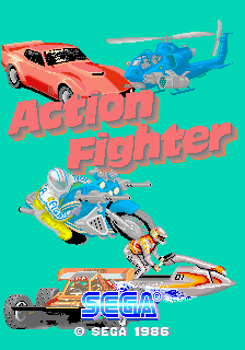 Action Fighter (c) 1986 Sega