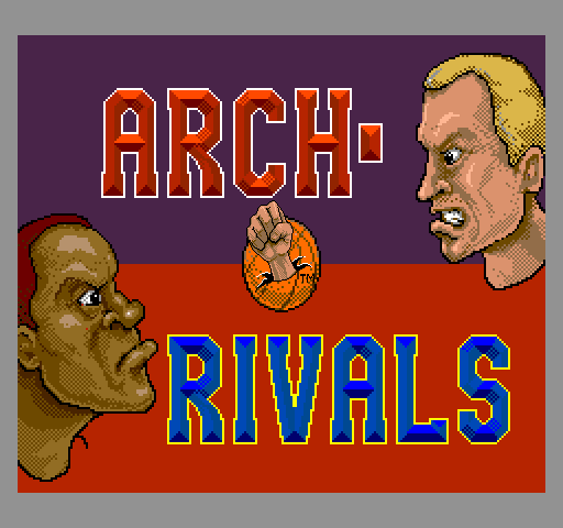 Arch-Rivals (C) 1989 Bally Midway