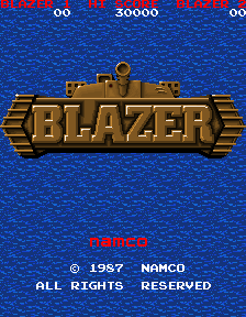 Blazer (C) 1987 Namco