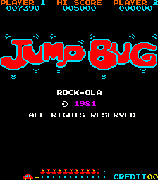 Jump Bug (C) 1981 Rock-Ola