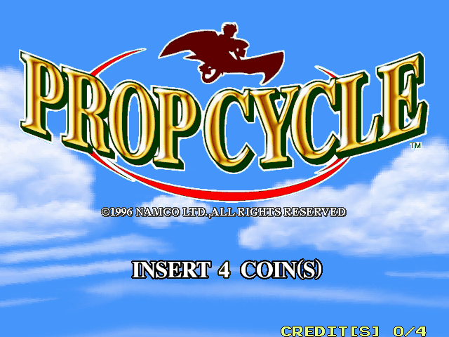 Prop Cycle (C) 1996 Namco