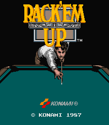 Rack 'em Up (c) 11/1987 Konami