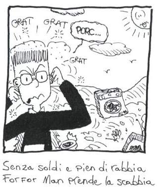 Forfor Man e la casa nuova (C) 1996 Vasco Serafini