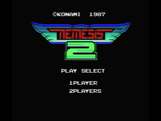 Nemesis 2 (C) 1987 Konami