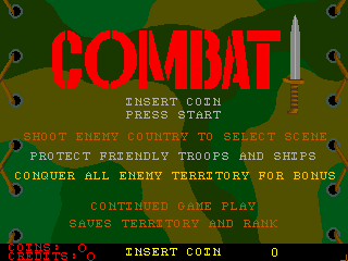 Combat (C) 1985 Exidy