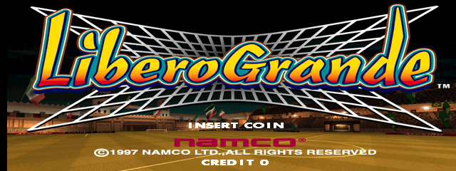 Libero Grande (c) 10/1997 Namco