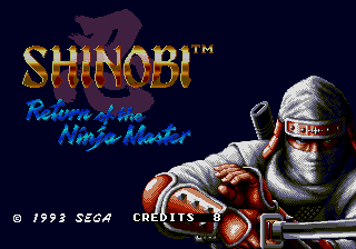 Mega Play: Shinobi III - Return of the Ninja Master [Mega-Play 09] (c) 1993 Sega Enterprises, Ltd.