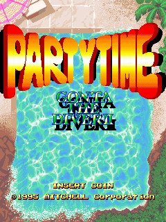 Party Time - Gonta The Diver II (c) 1995 Mitchell