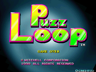 Puzz Loop (C) 1998 Mitchell