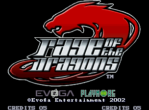 Rage of the Dragons (C) 2002 Evoga/Playmore