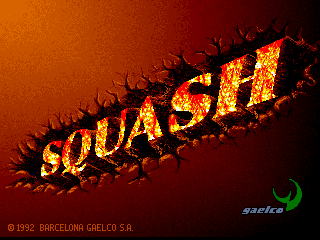 Squash (c) 1992 Gaelco