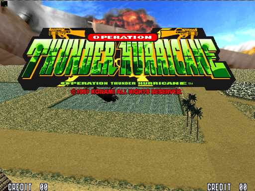 Operation Thunder Hurricane (c) 1996 Konami