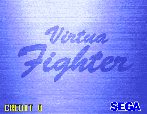 Virtua Fighter (C) 1993 Sega