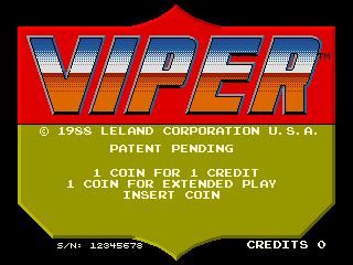 Viper (C) 1988 Leland