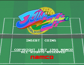 World Court - Pro Tennis (c) 10/1988 Namco